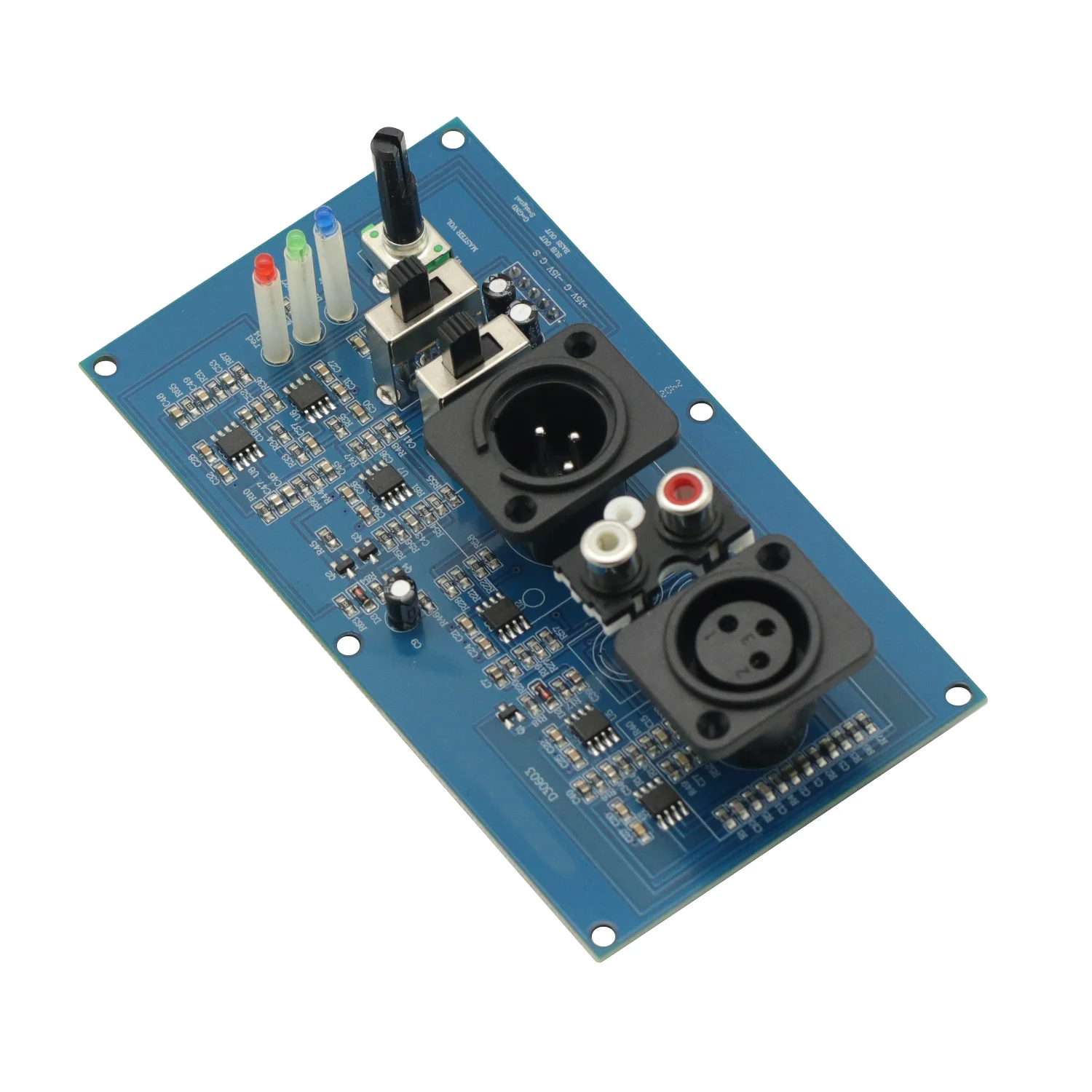 Subwoofer Amplifier Preamp XLR Caron Balanced RCA Input Phase Adjustable Preamplifier Satellite Speaker Output For Amp audio amplifier