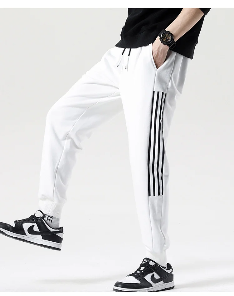 white track pants 2022 New Men Joggers Casual Pants Sweatpants Jogger Sports Pants Streetwear Men Trousers Autumn Fashion Plaid Fitness Pants Men under armour sweatpants