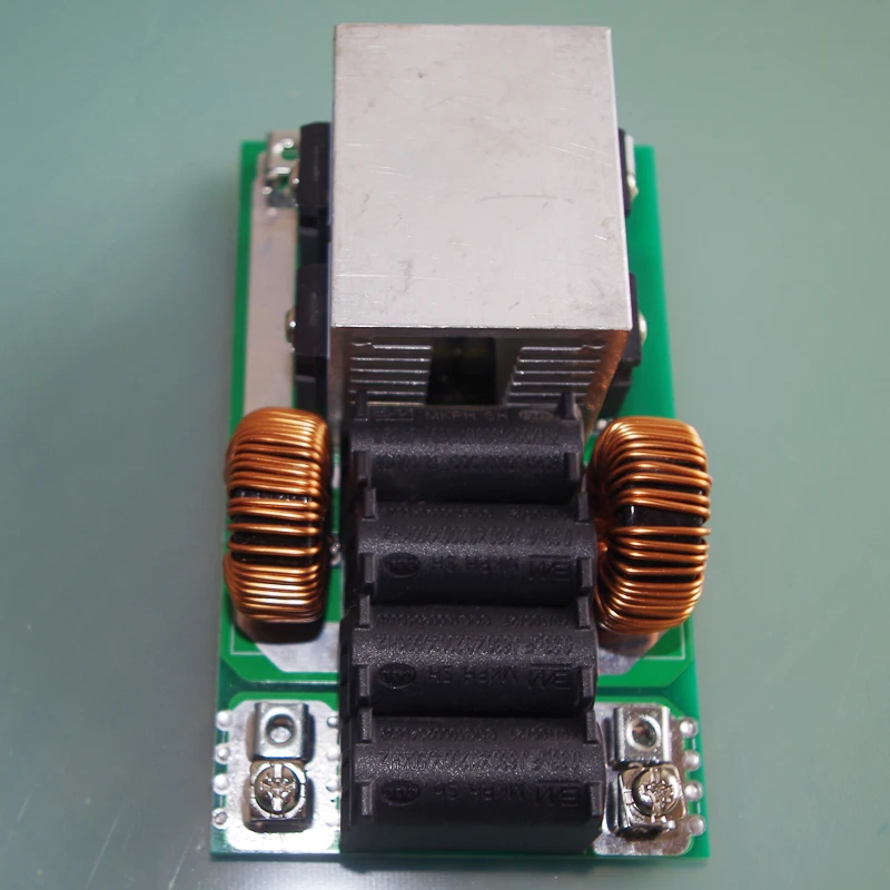 

4MOS field-effect transistor ZVS induction heating electromagnetic heating high voltage wrapped arc drive ZVS drive front stage