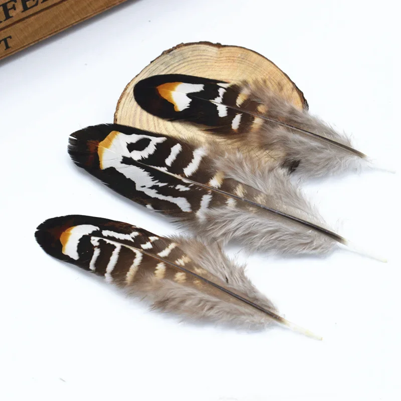 Peacock Feather Decoration Pheasant Feathers Natural Feathers Craft Feathers 10-500pcs Beautiful Natural Peacock Feather Pheasant Feather S Plume Jewelry Christmas Holiday Decoration Optional