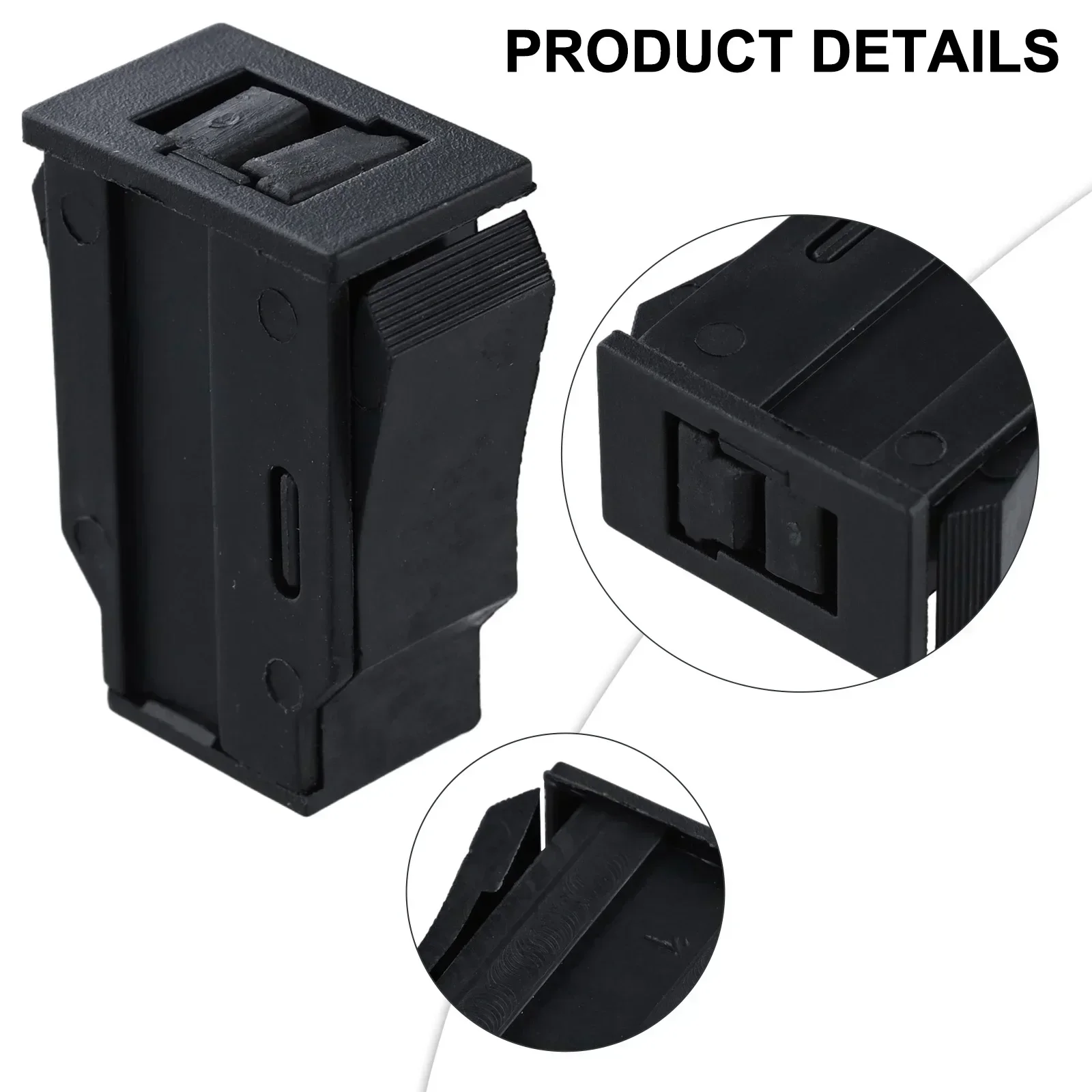 Dashboard Storage Compartment Lock Catch Clip 1x For Ford Focus MK2 2005-11 8M51T044K90AA 1545547 Dashboard Lock Clip