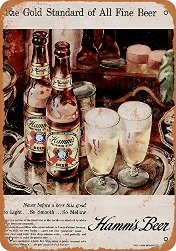 

Metal Sign - 1950 Hamm's Beer - Vintage Look 2