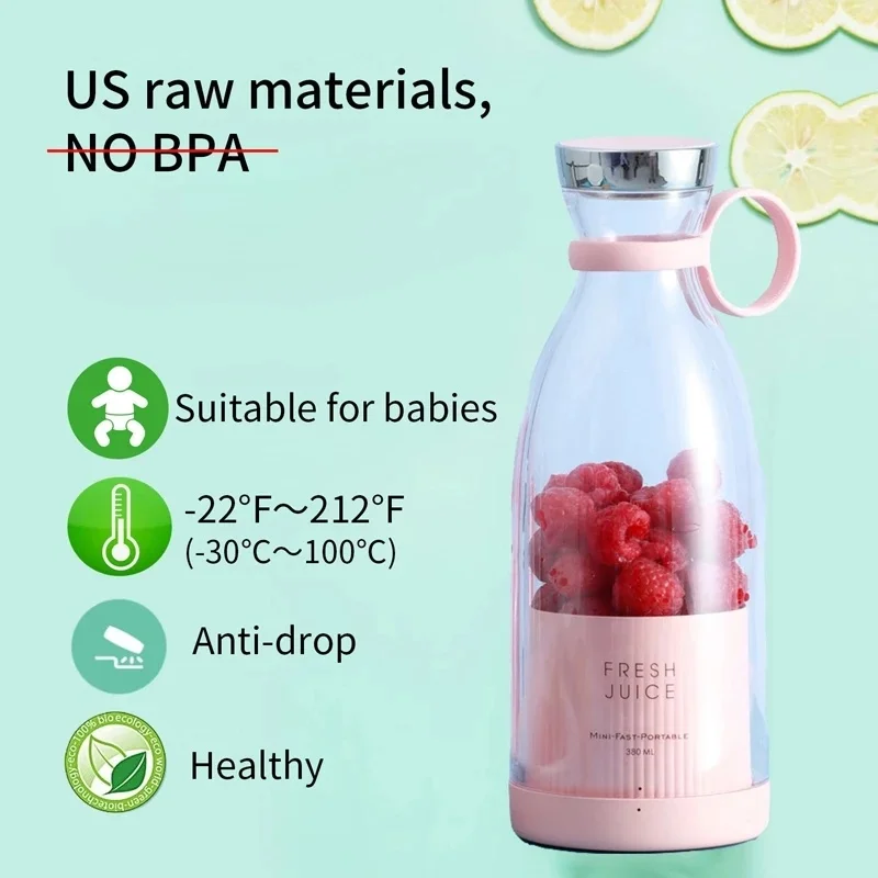 Portable electric mini citrus crusher, USB, fruit extractor, VIP