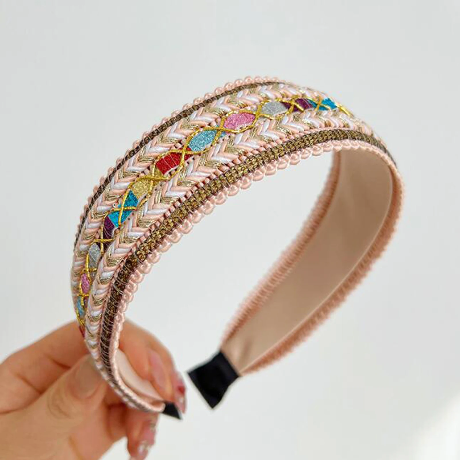 pink hairband