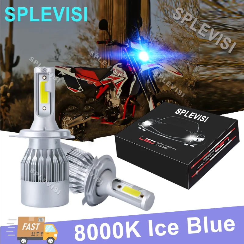 12V 24V Led Faro Sostituire Per 2011 Ktm 990 Smr Per 2008 Ktm 990 Adventure S Moto Luce Blu Ghiaccio 8000K Abbagliante Anabbagliante