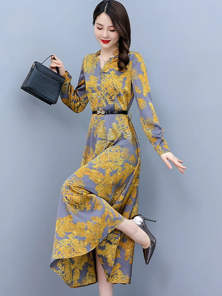 Vestidos Elegantes Vestidos En Tela De Acetato Vestido Midi De