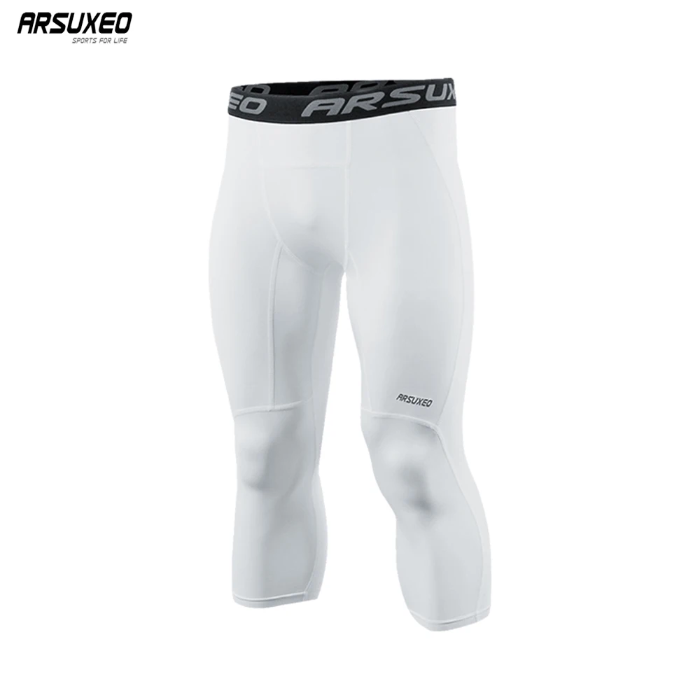 Tight Sportswear Mens Compression 3 4 Compression Tights Mens Men's