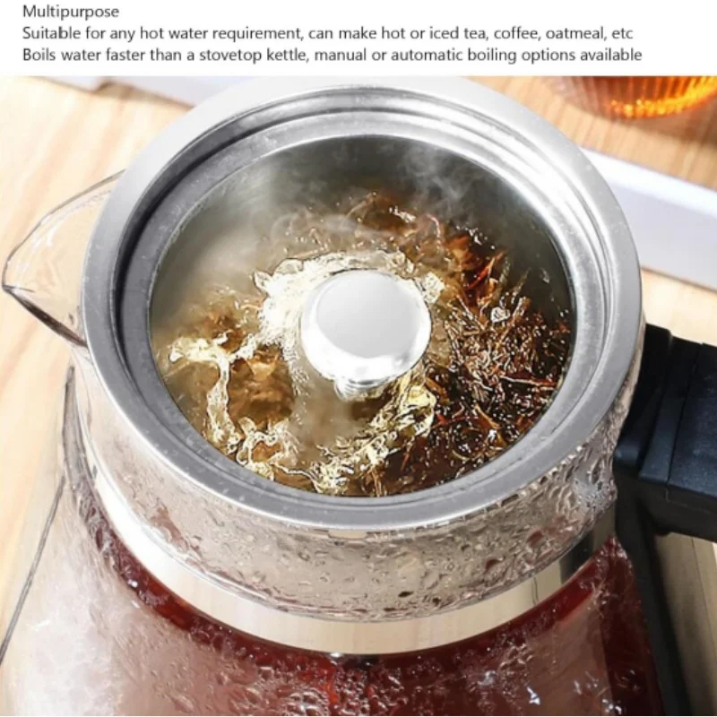 Electric Coffee Maker 600W Electric Teapot Kettle with Detachable Infuser Household Tea Maker for Making Tea and Coffee