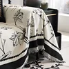 Vintage French Style Chenille Sofa Cover, Full Coverage for All Seasons, Luxury High-End Sofa Protector Slipcover 3