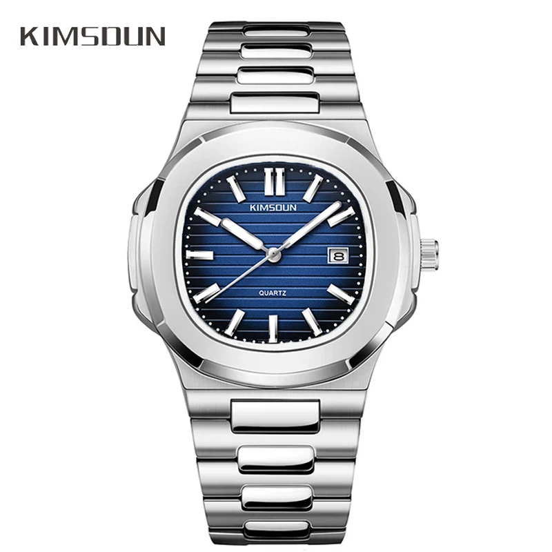 Famous Brand Original Automatic Watches Men Fashion Business Dtainless Dteel Mechanical Timepiece Luminous Waterproof Clock 2024