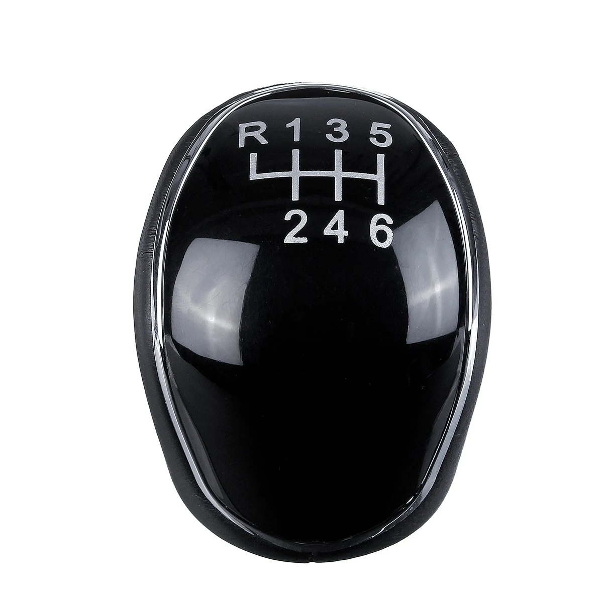 5/6 Speed Gear Stick Knob Head Lever leather Car Adapter Replacement for Ford Mondeo IV Focus MK2 MK3 C-MAX Kuga Car Accessories