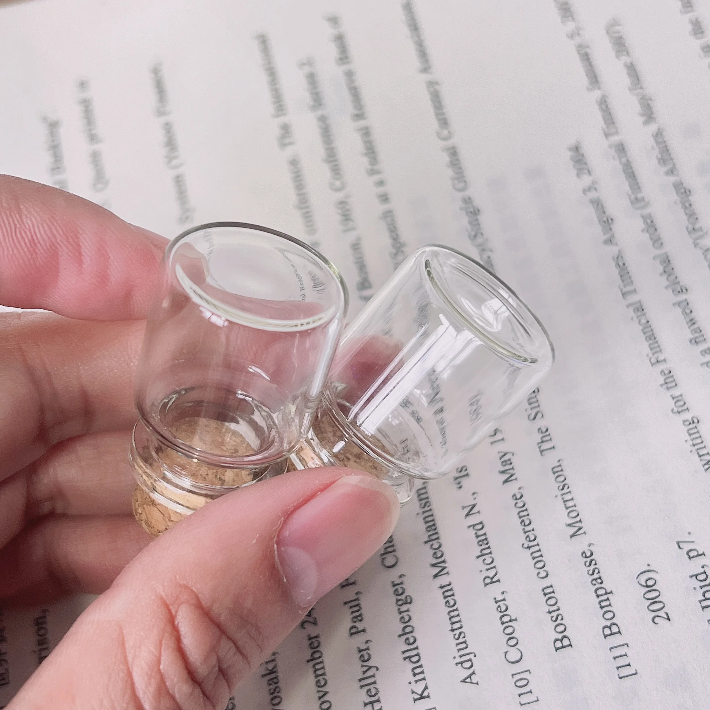 50/105/210 Pcs 5ml Small Glass Jars with Cork Mini Decorative Bottles for Home Decor Wishing Bottles Craft Storage DIY Container 6