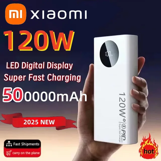 120W 500,000mAh High Capacity Power Bank 1