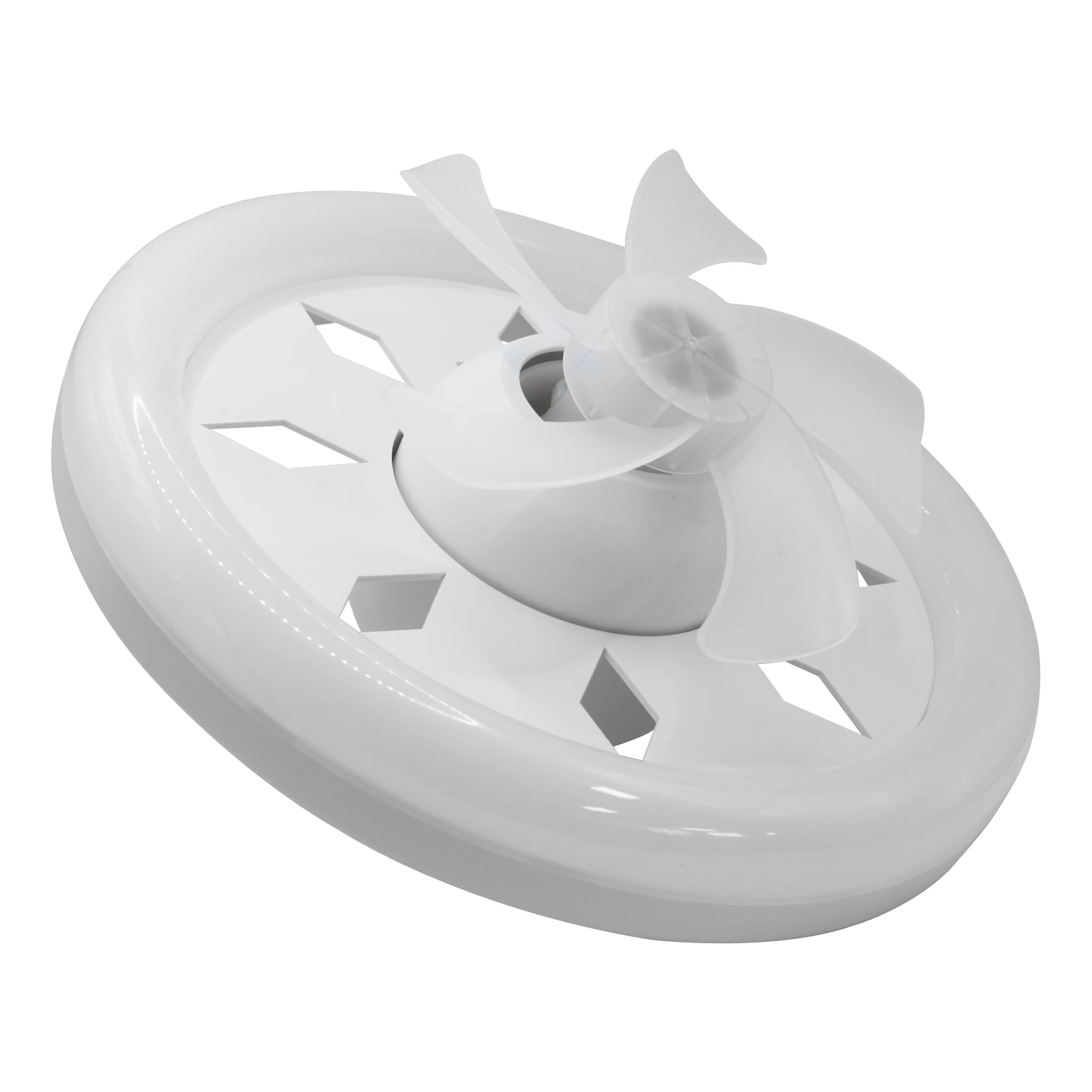 360&deg; Rotation Ceiling Fan with LED Light ＆ Remote Control E27 Cooling Electric Fan Lamp 3 Speed Chandelier for Room Decor