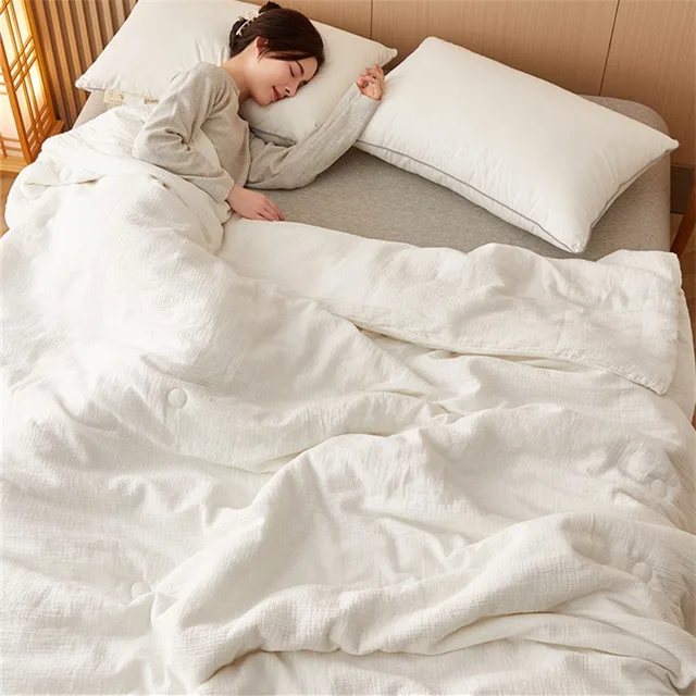 여름철 밤새 시원하고 편안한 숙면을 위한 통기성과 편안함