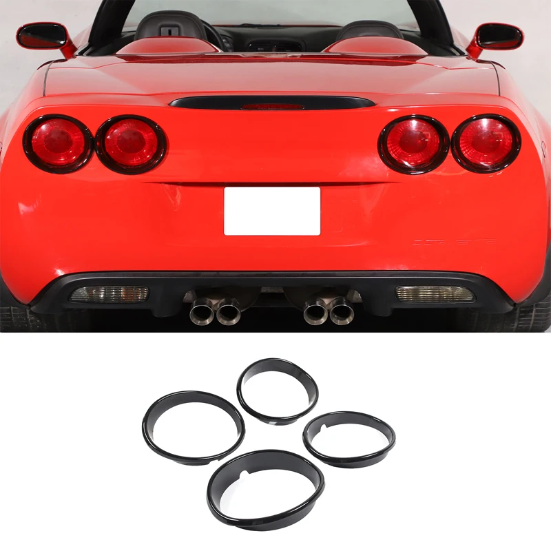 

ABS черное кольцо для Chevrolet Corvette C6 2005-2013, автомобильные аксессуары