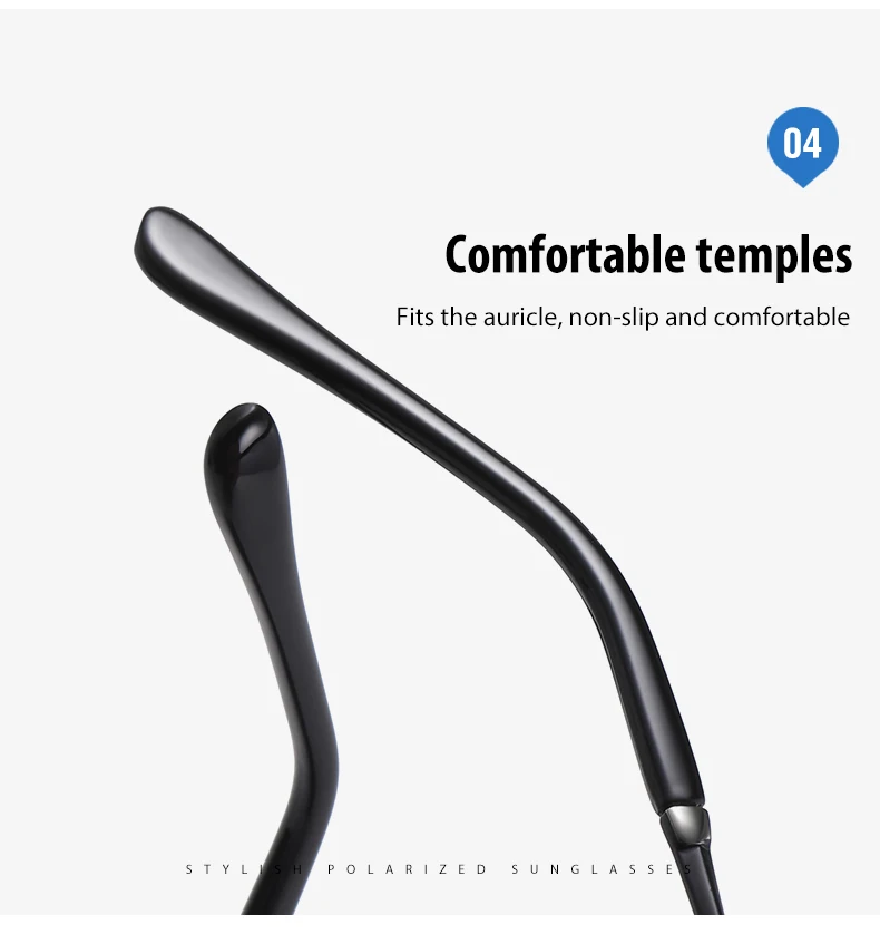 LIOUMO Neue Trend-Damen-Sonnenbrille, polarisiert, modisch, großer Rahmen, Diamant-Metallbrille, weibliche Farbverlaufsbrille, UV400, zonnebril dames – Detail 12