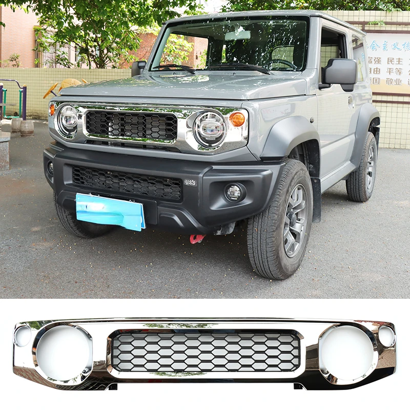 Front Grill Racing for Suzuki Jimny JB64 JB74W 2019 2020 Car Kidney