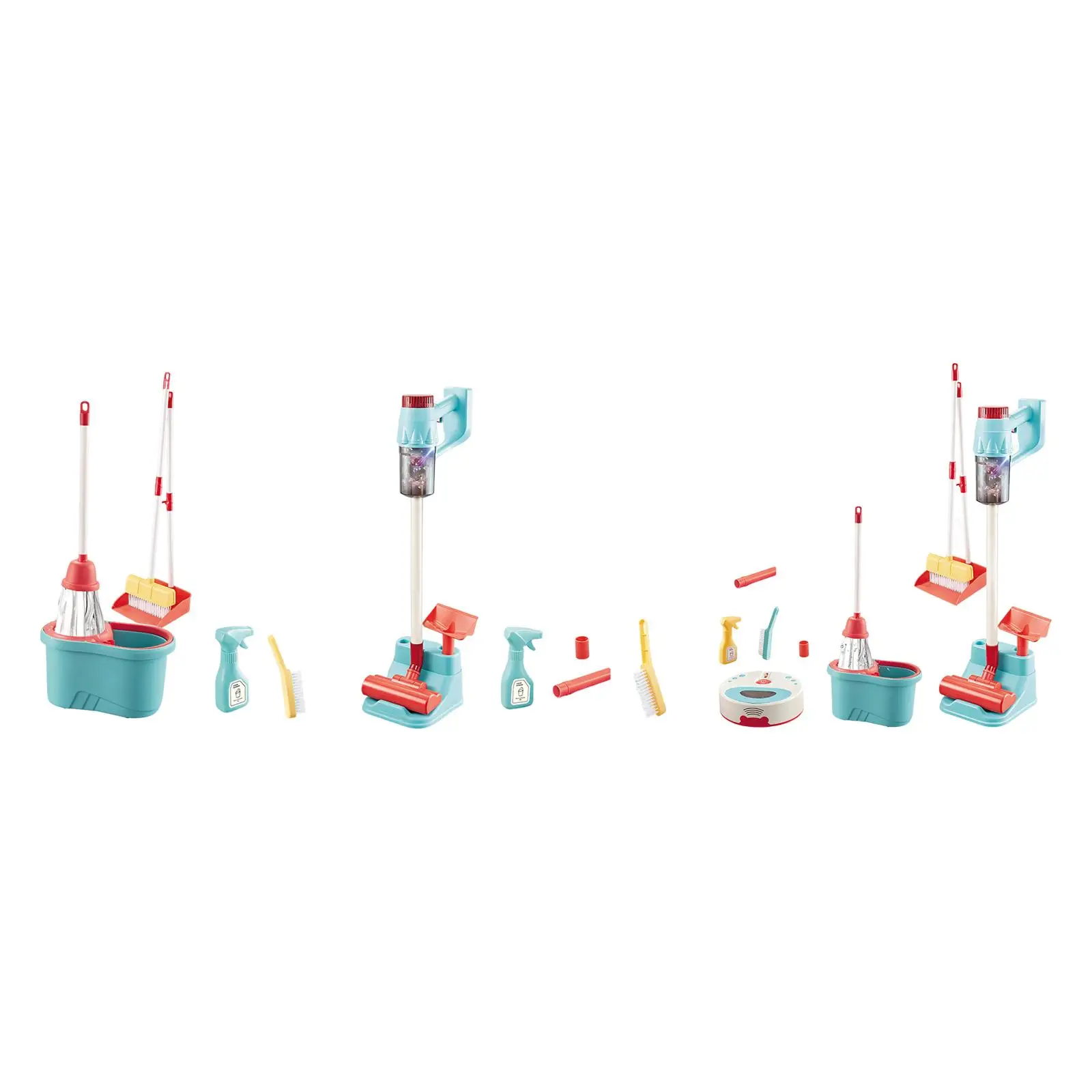 

Kids Cleaner Toys Early Learning Educational Toy Cleaning Tools Developmental Toy for Kids Children Boys Girls Birthday Gifts