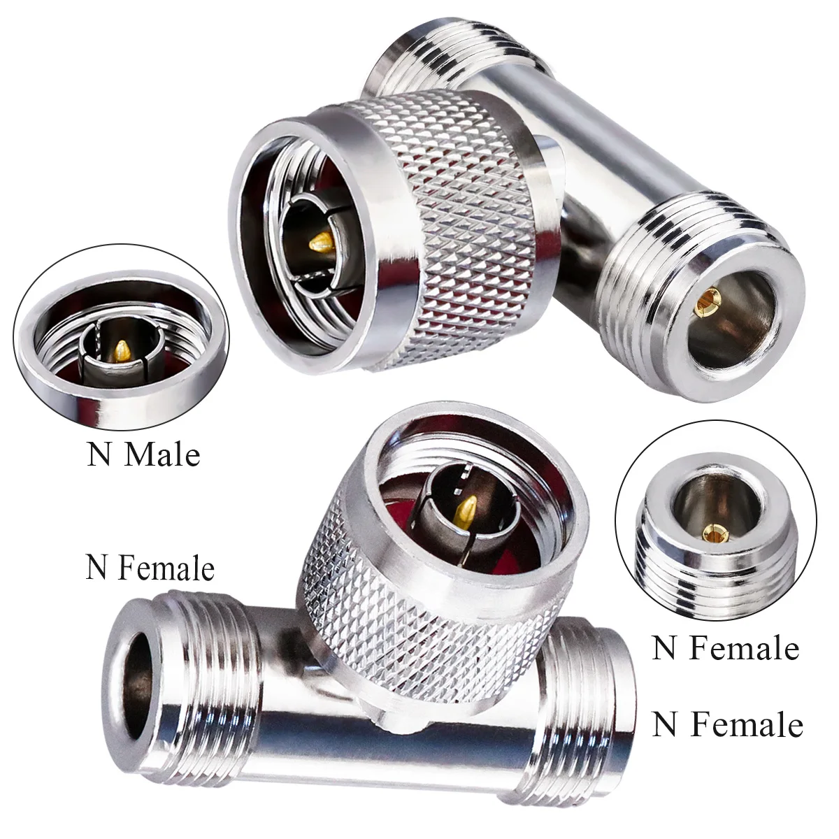 Conector Pl259 Macho Con Reductor Para Cable Rg58 PL259R