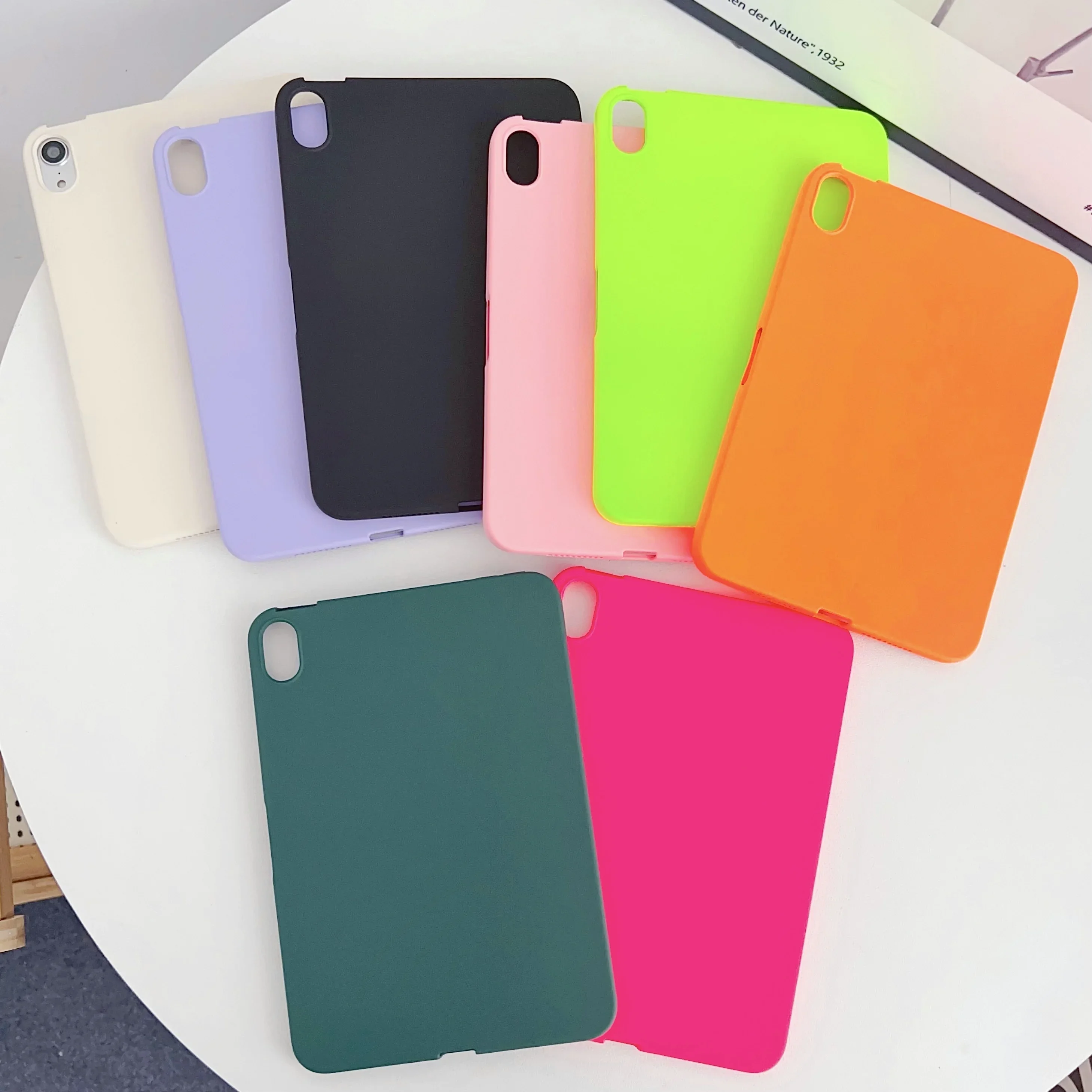 Premium Soft Silicone Cover for iPad - Enhanced Protection and Style