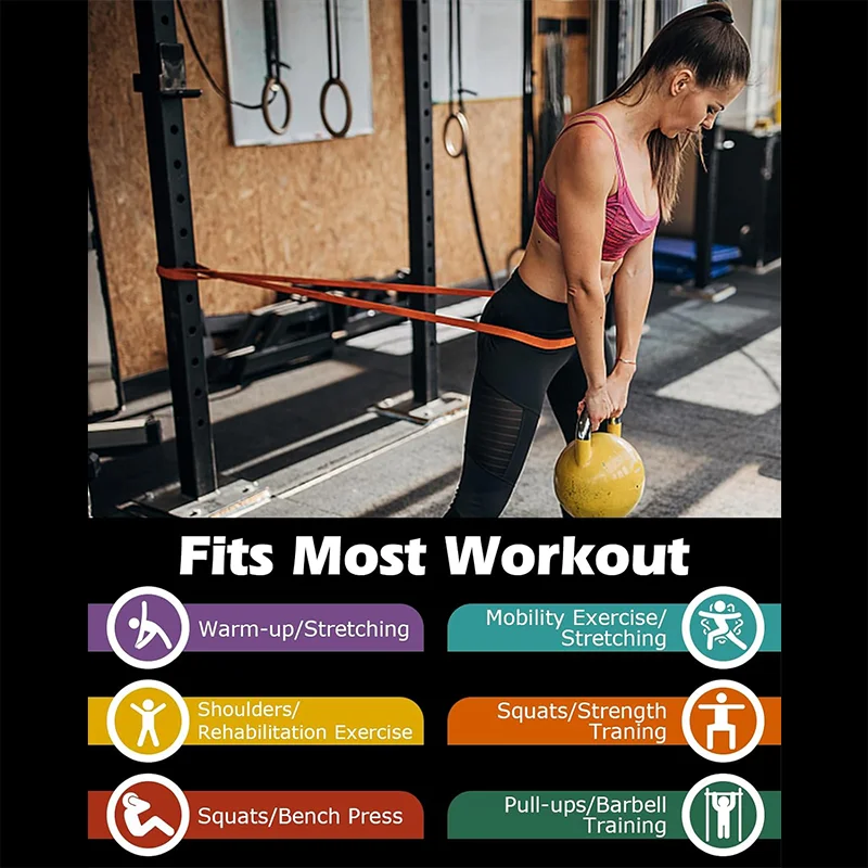 Heavy-Duty Elastic Fitness & Yoga Resistance Band (Thickened)