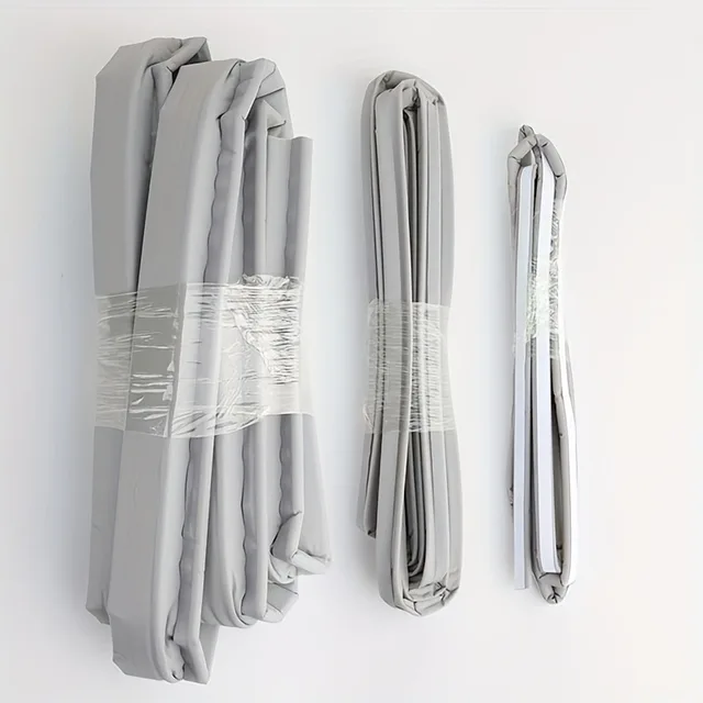 แถบซีลหน้าต่างแบบมีกาวในตัวรูปตัว Z ป้องกันลม ป้องกันเสียงรบกวน สำหรับประตูหน้าต่างบานเลื่อน ทนทาน ติดตั้งง่าย 5