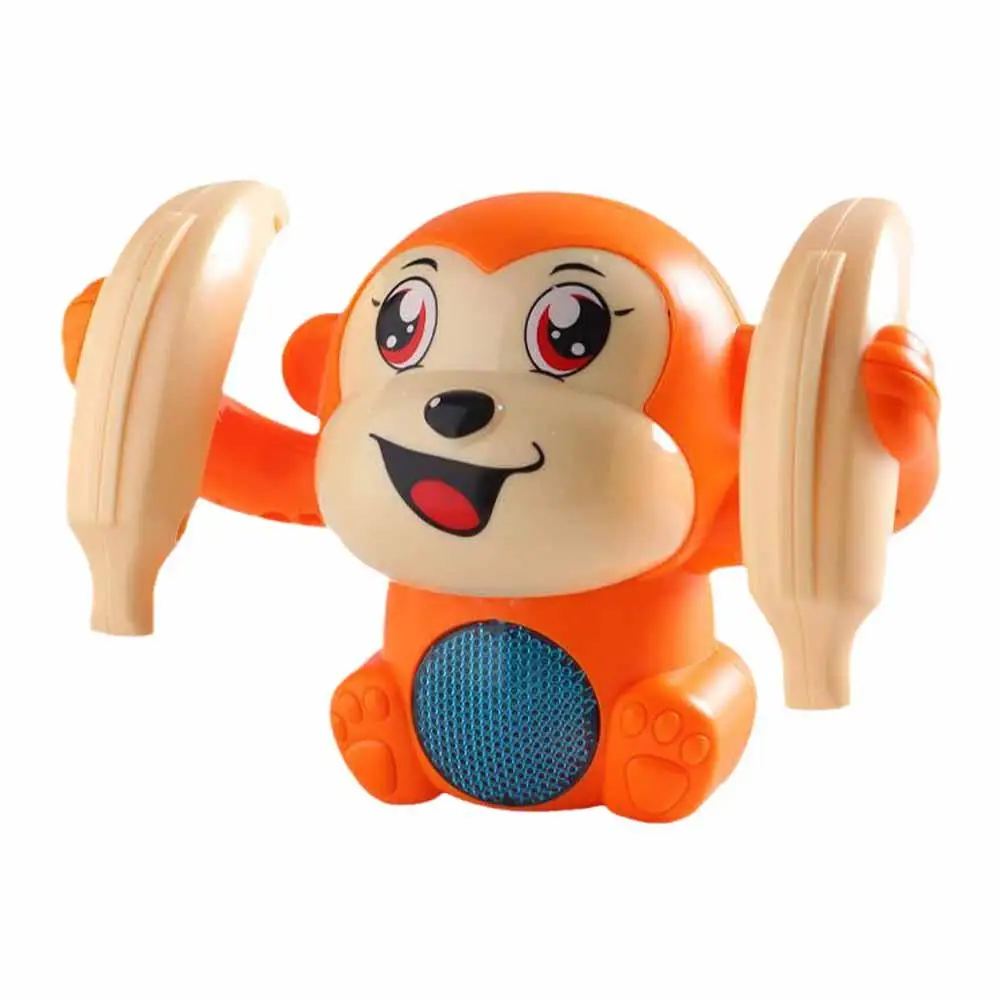 Electric Tumbling Monkey Learning To Climb Induction Toys Music Light Monkey Control Cartoon Voice Rolling Kids Puzzle Toys F9Y8 3