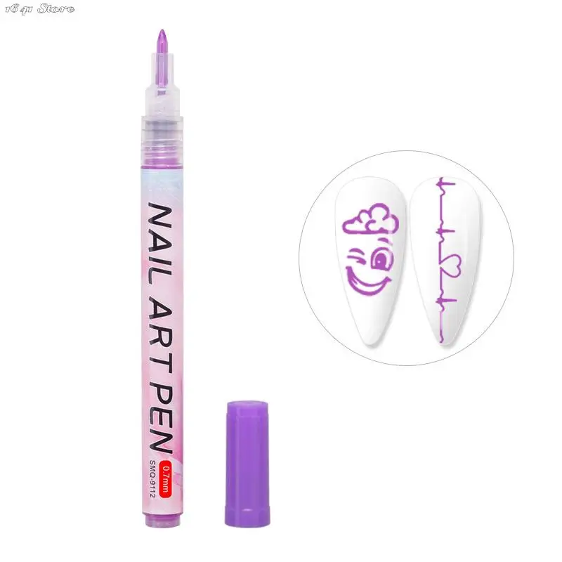 Nail Art Drawing Pen - Waterproof Liner Brush