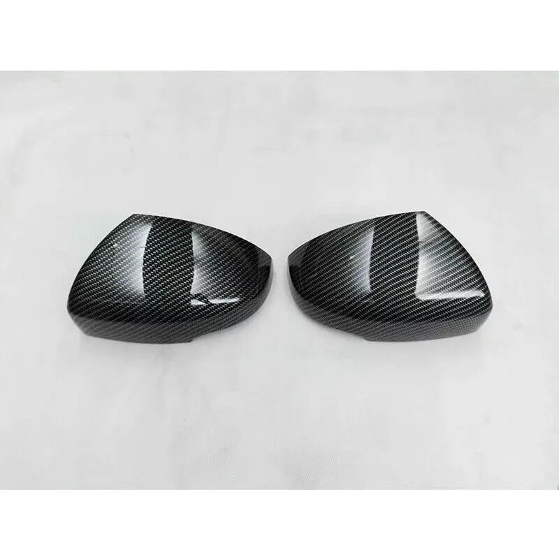 For Honda FIT JAZZ 2014 2015 2016 2017 2018 Car Rearview Side Mirror Cover Sticker Wing Cap Exterior Door Case Trim Carbon Fiber