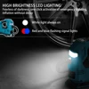 18V Lithium Battery Powered Cordless Electric Air Pump Electric Inflator Rechargable Car Tire Air Compressor Inflatable Pump 4