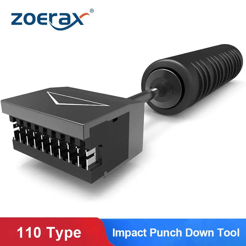 Zoerax Impacto Punch para Baixo Ferramenta Pares com Lâmina Universal para 110 tipo Pantch Pannel Módulo de Telefone Rede