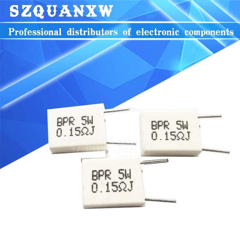 10pcs BPR56 5W 0.001 0.1 0.15 0.22 0.25 0.33 0.5 ohm Non-inductive Ceramic Cement Resistor 0.1R 0.15R 0.22R 0.25R 0.33R 0.5R 5pcs 5w 0 01 0 015 0 022 0 02 0 025 0 03 0 047 0 05 0 1 0 15 0 22 0 25 0 3 0 33 0 47 ohm non inductive ceramic cement resistor