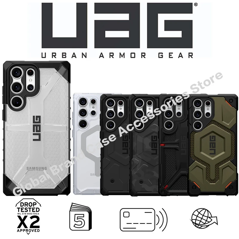 Оригинальный чехол для телефона UAG, городской армированный чехол серии Gear Monarch для Samsung Galaxy S23 Ultra S23 S23 Plus + защитный чехол
