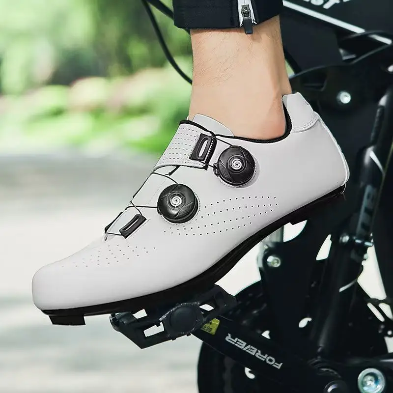 Cycling Sports Shoes Men Women SPD Self-Locking Road Cycling Shoes Lightweight Breathable MTB Off-Road Mountain Bike Sports Shoe 2