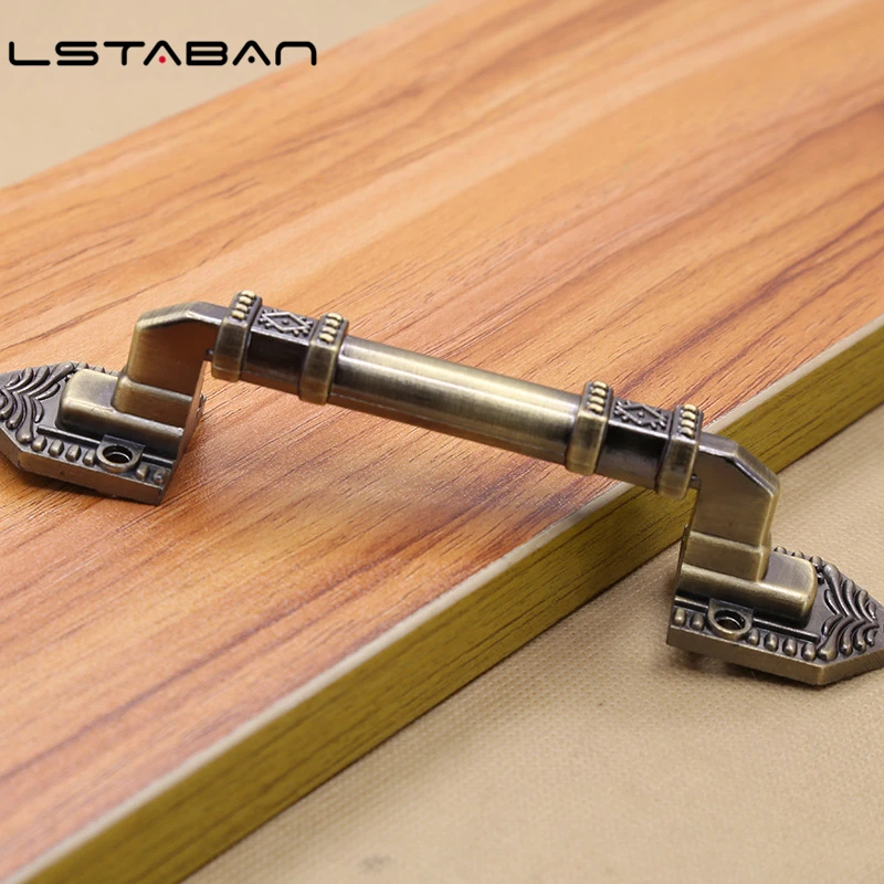 Decorative Furniture Wood Barn Door Handle Antique Imitate Copper Aluminum Alloy European Drawer Flush Handles door handles,cabinet handles