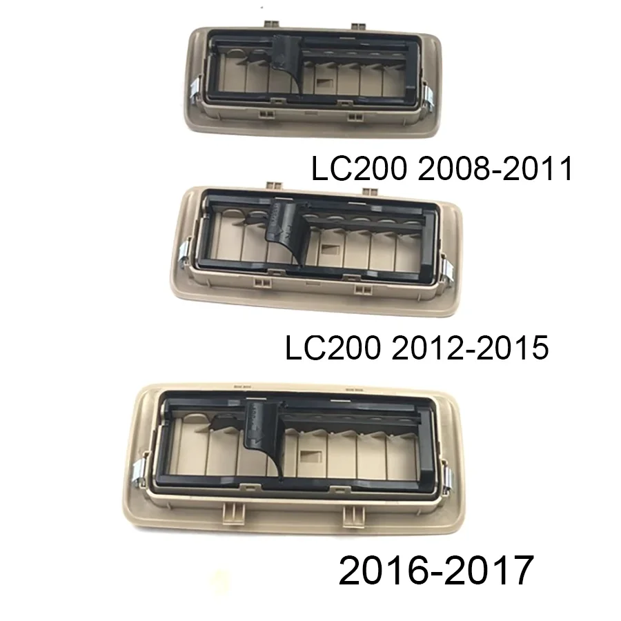 Wooeight 1Pc Roof Air Outlet Vent Grille Side For Toyota Land Cruiser LC200 Prado 2008-2011 2012-2015 2016-2017 8857060141A3