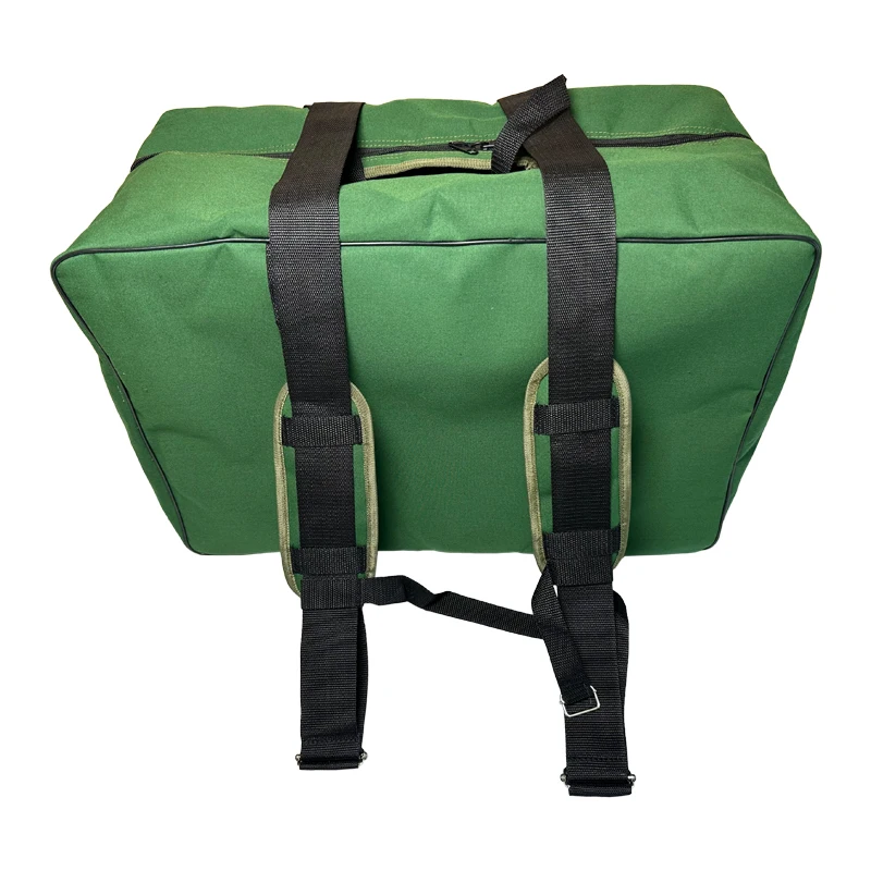 Green Soft Kit Backpack Handbag Replacement For TS12/TS15/TS16 Total Station Box Survey Bag