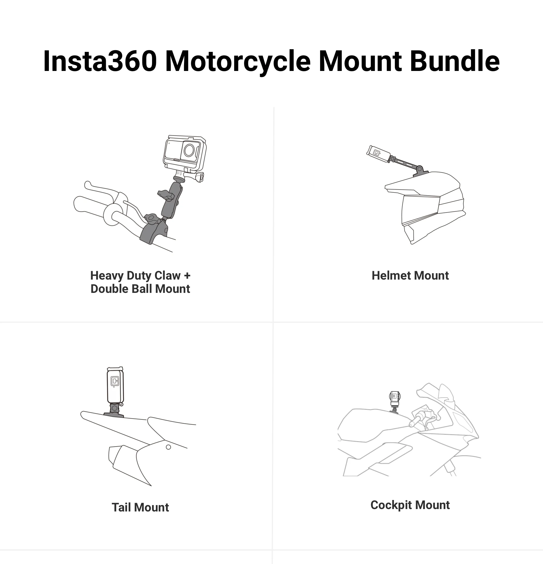 Insta360 ONE RS/R  ׼ Ű, Insta360 ONE RS ׼ ī޶ ׼