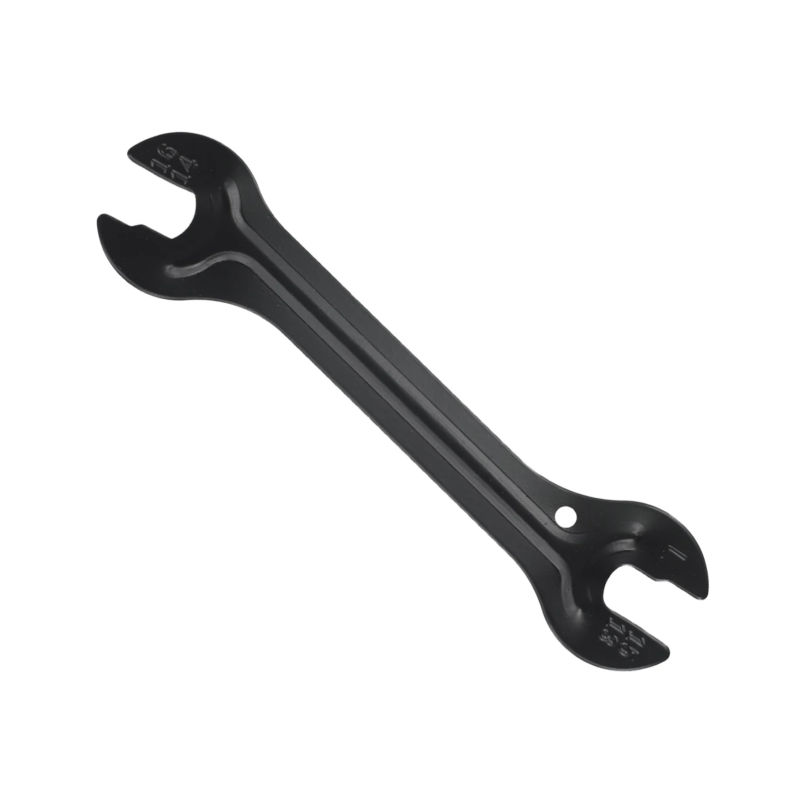 Hub Cone Spanner Carbon Steel Bicycle Repair Tool Double Ended Hub Cone Wrench for Wheel Axle Adjustments 13 16mm Sizes