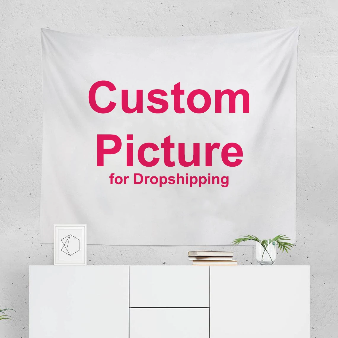 

Custom Tapestry Any Logo / Size / Color Creative DIY Design Tapestry Bohemian Decorative Mandala Hippie Life Photo Tapestry