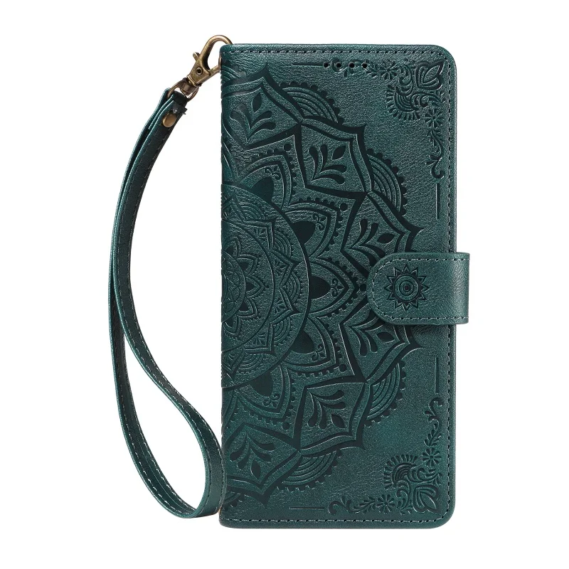 Premium PU Leather Flip Wallet Cover - Luxury Holder Case