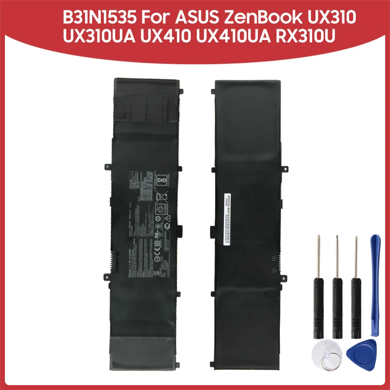 Replacement Battery B31N1535 For ASUS UX310 UX310UA UX310UQ UX410 ...