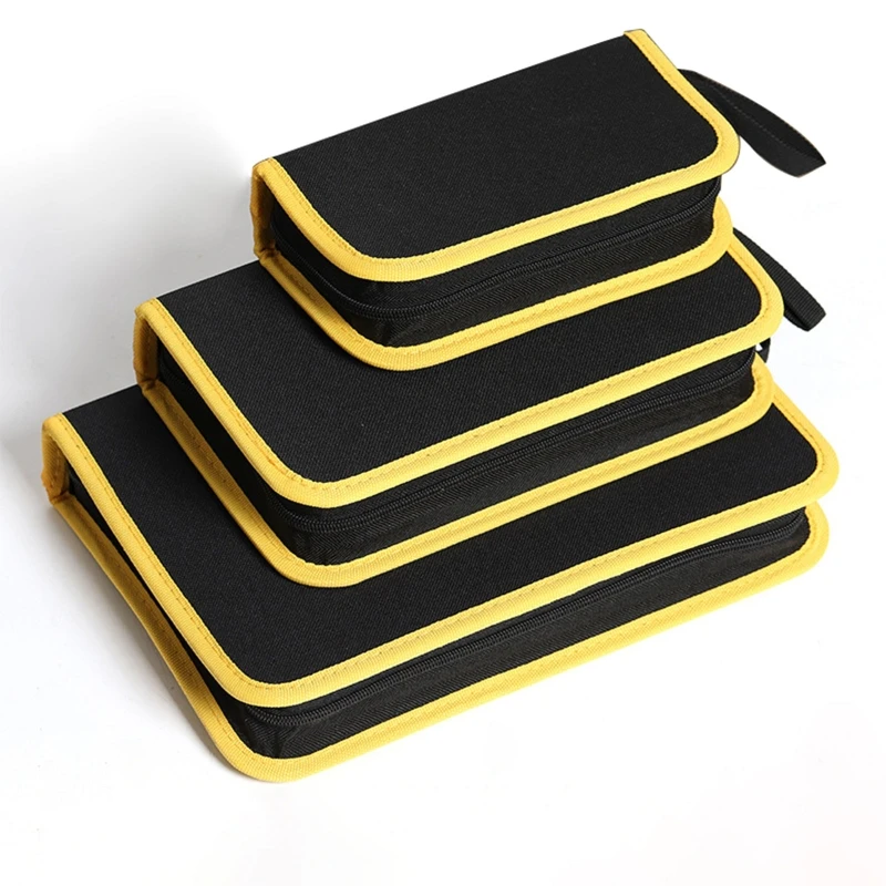 

Electrician Tool Storage Holder Small Bag Pouch Repair Kit Organizer Hardware Tool Bag for Electrician Carpenter Plumber