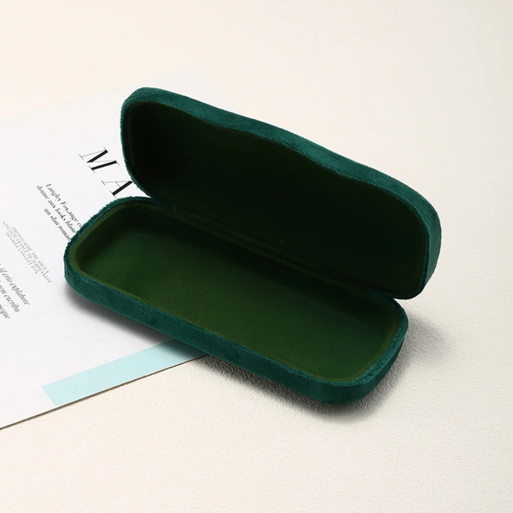 Portable Velvet Glasses Case Large Frame Sunglasses Case Frame Anti-pressure Glasses Cases Myopia Reading Eyeglasses Storage