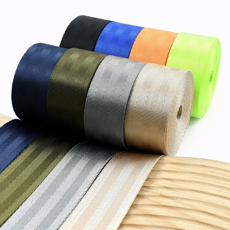 Durable Nylon Webbing Canvas Ribbon for Crafting and Accessories