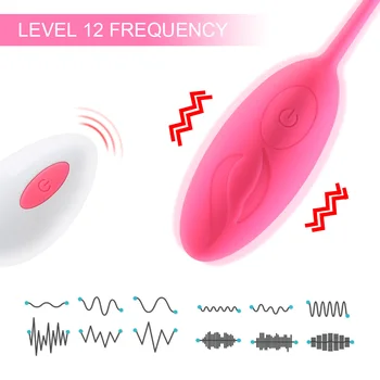 Vibrating Egg Vibrator for Women Wireless Love Egg G Spot Clitoris Stimulation Vagina Massager Female Vibrator Sex Toy for Adult 3