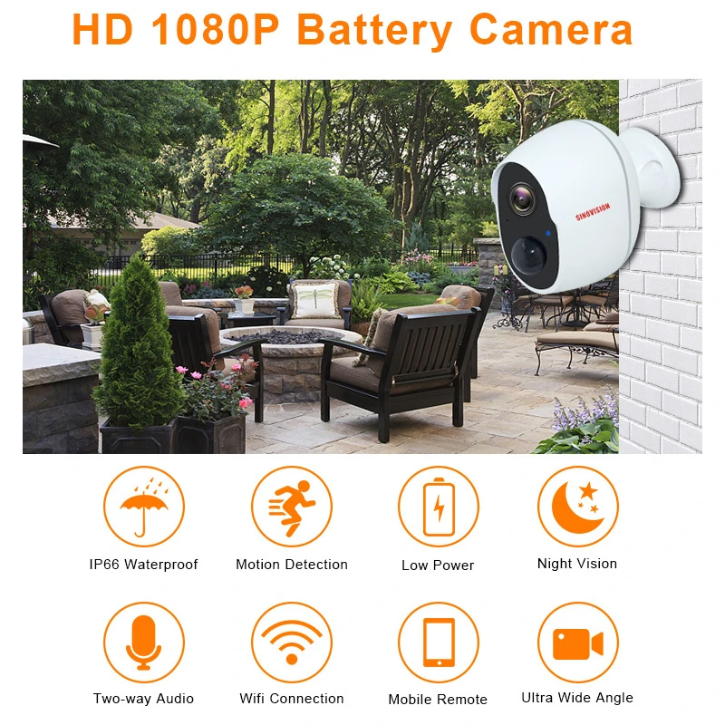 

180 Days Long Life Wifi Mobile Phone Remote High-definition Night Vision Surveillance Camera Without Wiring Solar Cameras