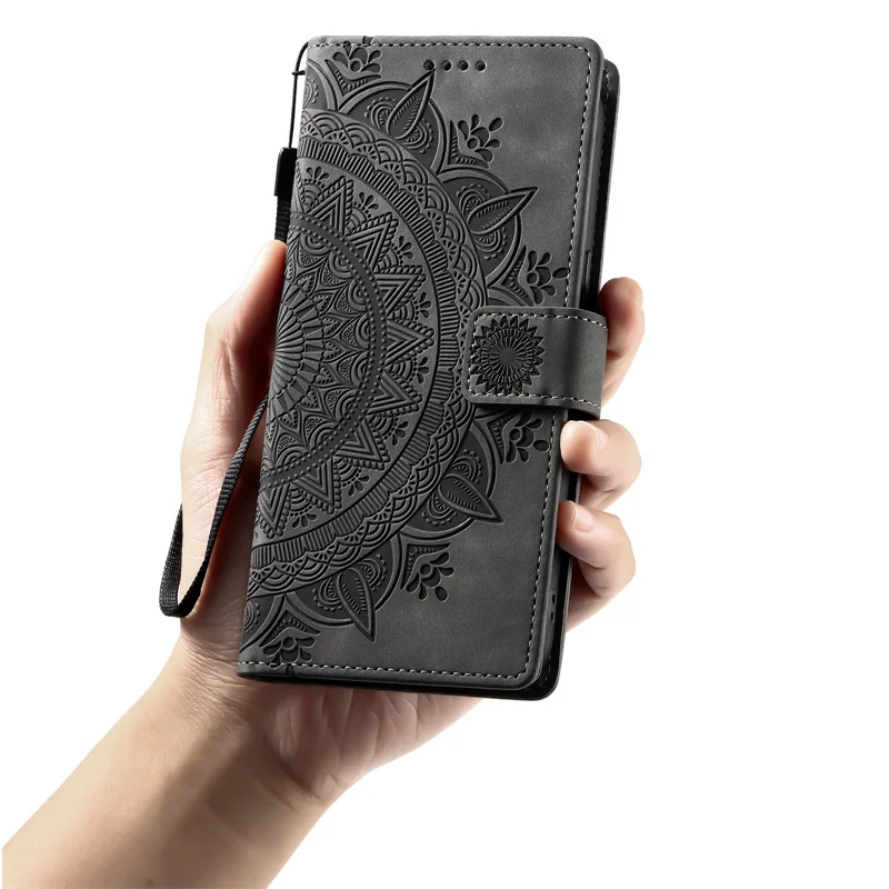 Premium Flip PU Leather Wallet Phone Case with Card Holder Cover