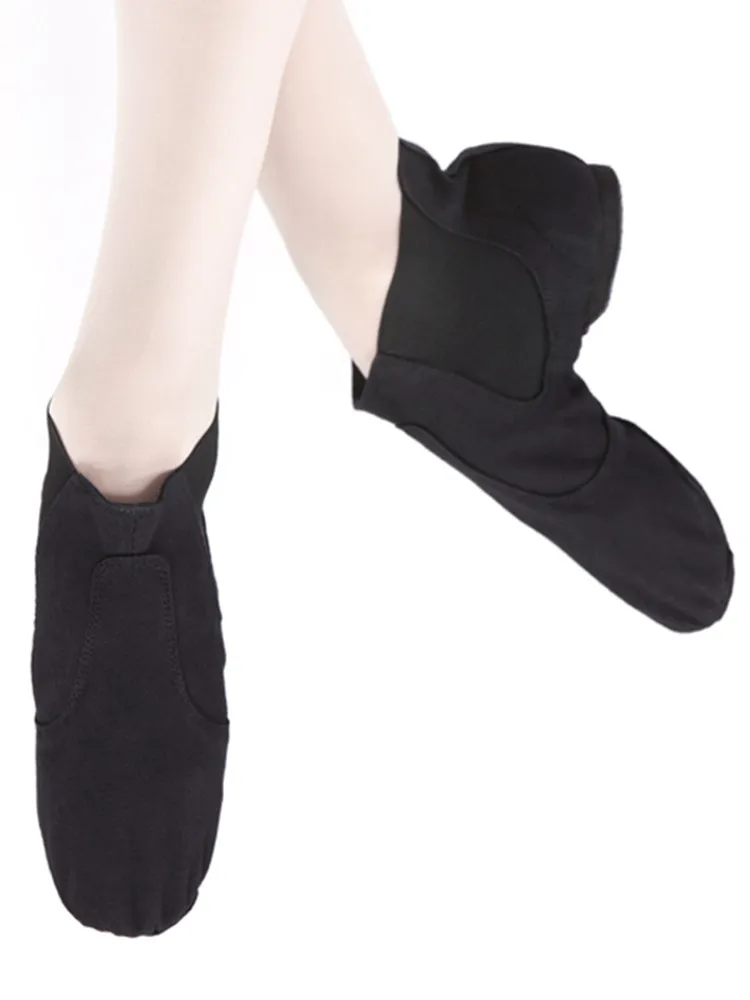 Adult High-top Canvas Jazz Boots Indoor Gym Dance Practice Soft Bottom Shoes Lady Teacher Dancing Shoe dance shoes